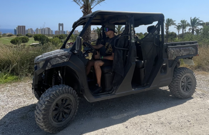 Buggy tour through Costa Blanca scenery